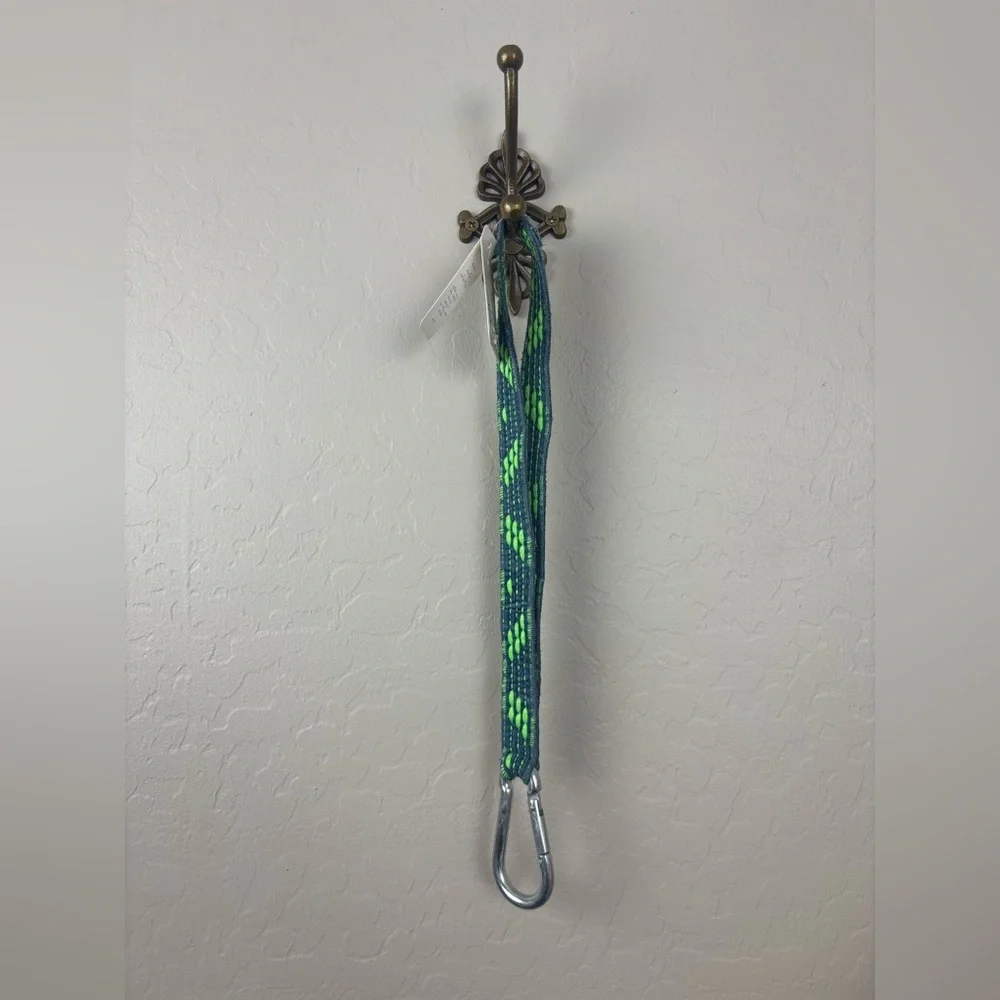 NWT‎ - - Free People - One Upcycled Lanyard (green)